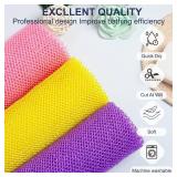 African Net Sponge African Exfoliating Net African Bath Sponge African Scrubbing Long Net Rag African Wash Net Shower Body Scrubber