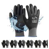 OriStout Waterproof Winter Work Gloves for Men and Women, Touchscreen, Freezer Gloves, Thermal Insulated, for Cold Weather
