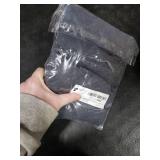 Smiry Waterproof Seat Covers for Dining Room Chairs Set of 4, Stretch Jacquard Removable Washable Chair Seat Slipcovers Protector, No Rear Covers, Dark Grey