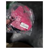 SATINIOR 2 Pairs Kids Snow Mittens Waterproof Winter Ski Gloves Warm Thicken Snow Gloves for Girls Boys (Rose Red, Pink,3-5 Years)