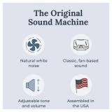 Yogasleep Dohm Classic (White) The Original White Noise Sound Machine, Soothing Natural Sounds from a Real Fan, Sleep Therapy for Adults & Baby, Noise Cancelling for Office Privacy & Meditation