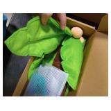 CHEFAN Felt Letter Tree, Freestanding Coconut Tree, Alphabet Game Set Props from The Childhood Favorite Book for Early Education Home Classroom Play