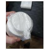 Agyiuns Foam Hand Soap Dispenser - 13.5 oz Ceramic foaming Hand soap Dispenser with Easy-to-Press Pump for Bathroom refillable Liquid Hand soap Dispenser (Foam-White)