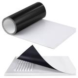 Magnetic Vent Covers for Home Floor Easily Cut Air Magnetic Vent Covers for Ceiling Thick Register Vent Cover for Wall Ceiling RV, HVAC, Air Conditioner, Fireplace and Furnace Vents (4 x 79 Inch)