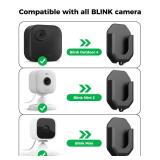 3 Pack Blink Camera No Drill No Screws Wall Mount Bracket for Blink Mini /Mini 2 /Blink Outdoor 4 /Blink Indoor Camera, HBV Adhesive Mount