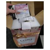 Honvinor Candle Warmer Lamp with Timer & Dimmer, Candle Warmer Height Adjustable, Fits All Jar Scented Candles, Candle Lamp with 3 Bulbs, Charming Gift Box with Ribbon for Gifting