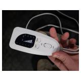 Deepsoon Heating Pad,Electric Heating Pads for Back,Neck,Abdomen,Moist Heating Pad for Shoulder,Knee,Arms,Legs,Dry/Moist Heat & Auto Shut Off,Christmas Gifts for Men and Women,Light Gray,24x12 Inch