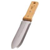 NISAKU NJP650 The Original Hori Hori Namibagata Japanese Stainless Steel Weeding Knife, 7.25-Inch Blade