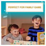 Regal Games Mancala Board Game - Fun Classic Table Game with Wooden Board for Adults & Kids - 48 Glass Mancala Beads & 2 Player Games - Ideal for Family Game Night, Travel (Ages 8+)