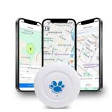 700-Day Battery GPS Tracker - No Monthly Fee, No SIM Card, Real-Time Tracking for Car, Pet, Kid. Mini Magnetic Waterproof Locator with Built-in Alarm & 2 Year Use.