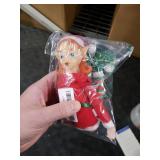 The Original Elf 12 Plush Christmas Elf Doll Poseable Shelf Sitter with Flexible Dangling Legs Perfect for Christmas Decorations, Toy Elf for Kids, Mini Elves, and Tree Topper (Girl)