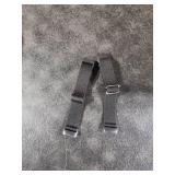 2 Pack Elastic Nylon Bands Compatible with Fitbit Charge 6 / Fitbit Charge 5, Classic Soft Breathable Adjustable Sport Smartwatch Replacement Wristband for Women Men (black+black)