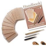 1200Pcs Ear Seeds Acupuncture Kit, Auricular Sticker Kit with Ears Seed, Acupuncture Pen, Acupressure Ear Chart, Tweezers