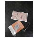 1200Pcs Ear Seeds Acupuncture Kit, Auricular Sticker Kit with Ears Seed, Acupuncture Pen, Acupressure Ear Chart, Tweezers