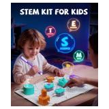 Science Kits for Kids Age 5-7 8-12, STEM Science Circuits Experiments for Kid, Over 450 Projects, 45 Circuit Parts, STEM Toys for 5+ Year Old, Ideas Gifts for Smart Kids, Educational Toy Gifts