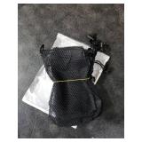 Sliverdew 10PCS Small Mesh Bags Drawstring Black Mesh Drawstring Bag Mini Nylon Net Bag with Drawstrings Small Travel Stuff Bags 6 x 4 inch