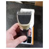 oneisall Dog Clipper Low Noise, Dog Grooming Kit with Rechargeable, Pet Shaver Cordless Electric Quiet Hair Clipper Set for Dogs Cats Pets Gold) LIGHTLY USED