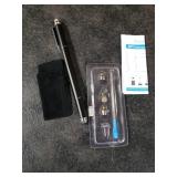 Penyeah Stylus Pen, 4 in 1 Disc Stylus Pens for Touch Screens, High Precision and Sensitivity Universal Capacitive Stylus, Stylist for Tablets,iPhone,iPad,Laptops with 4 Replacement Tips - Black