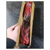 Hananona 10 Pcs Babys Breath Artificial Flowers Real Touch Fake Red Flowers Silk Plants for Christmas Home Decor Indoor Floral Arrangement Table Centerpieces Halloween Decor (Red, 10)