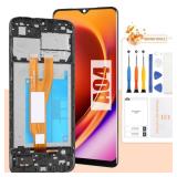 Screen for Samsung Galaxy A04 Screen Replacement for Samsung A045 LCD Screen SM-A045F,SM-A045F/DS Touch Display Digitizer Assembly Repair Parts(Black with Frame)