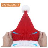 OCTEEN Santa Hat Christmas Hats Xmas Party Red Knitted Beanie For Adult Women Men