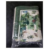 Artoid Mode Green Pine Tree House Christmas Door Mat, Winter Home Decor Low-Profile Non-Slip Washable Throw Rug for Kitchen Entryway Front Door Bedroom Bathroom 2x3 Feet