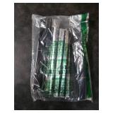 30Pcs Reusable Aluminum Foil Sealable Storage Bags, New Resealable Vacuum Zipper Pouches for Food, Thicken Stand Up Foil Sealable Bags with Label and Zip Lock for Vegetable Fruit Meat (3 Size)