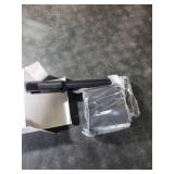 KDD Dual Controller Holder with Headphone Stand - Multi-Functional Desk Storage Box with Phone Holder - Universal Controller Stand with Desktop Organizer for Remote Control Pen Accessories(Black)