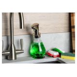 Cuisipro 13 Ounce Foam Pump Soap Dispenser, Silver