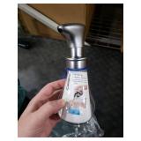 Cuisipro 13 Ounce Foam Pump Soap Dispenser, Silver