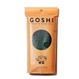 GOSHI Exfoliating Shower Towel - Rip-Resistant Exfoliating Washcloth for All Skin Types - Moss Green - Made in Japan