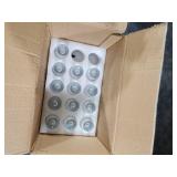 Tebery 28 Pack Shot Glass Bulk Heavy Base, 1.2 Oz Tequila Glass Set with 2 Bottle Pourer, Clear Small Whiskey Shot Glass Cups for Vodka, Liquors, Cocktail, Espressos, Bar