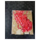 FINGOOO 24 Christmas Kraft Gift Bags,Mini 5x3x7 Inch Holiday Treat Bags Xmas Paper Goody Bags with Ribbon for Christmas Party Supplies (6 Designs)