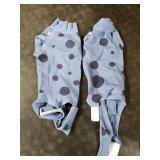 2-Pack X-Small Dog Surgery Recovery Suit Male, Post Surgery Protective Wear with Pee Hole, Unisex Pet Surgical Vest for Wound Care, Spay/Neuter Healing (Blue, XS)