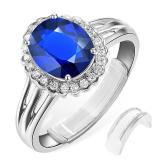 Ottemax Ring Sizers for Loose Rings, 8 Pack 8 Sizes, Ring Size Adjuster, Invisible Ring Guards for Women and Men, Resizer with Polishing Cloth Fits Bands Width to 1-8mm