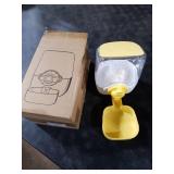 Hanging Water Dish For Cage Yellow