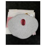 Baby Pillow for Sleeping for Newborn Head Support Soft & Cozy Prevents Flat Head Stroller Bassinet Insert Flat Design Almohadas para Bebes (Panda)