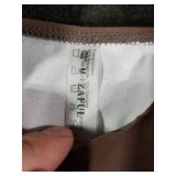 ZAFUL Women High Cut Bikini Sets String Sexy Swimsuit Two Piece Underwire Bathing Suit Brazilian Cheeky Cut Out Cute Swimwear Coffee M