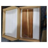 Marble Acacia Charcuterie Board Set Premium Design (Not Bamboo), Cheese Platter & Serving Tray for Meat and Cheese, Elegant Housewarming Gift for New Home, Wedding & Bridal Shower Gifts for Wo