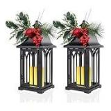 2pk Christmas LED Lanterns