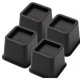 4pk Furniture Risers Black