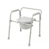 Drive Medical Folding Steel Commode