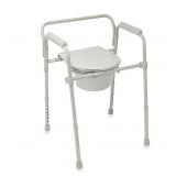 Drive Medical Folding Steel Commode