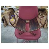 Rocky Mountain Goods Decorative Indoor Log Rack - Heavy duty iron with Antique bronze finish - Perfect size for indoor use - Pre assembled - Decorative log holder design and finish