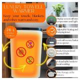 Di Aroma Luxury Towel Warmer Bucket for Bathroom   Extra Large 26L Heated Towel Warmer for Towels, Robes & Blankets, Hot Towel Warmer with Fast Heating, Includes Aroma Tablets, Housewarming Gift