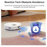 $200 roborock Q8 Max Robot Vacuum and Mop Cleaner, DuoRoller Brush, 5500Pa Strong Suction, Lidar Navigation, Obstacle Avoidance, Multi-Level Mapping, Perfect for Pet Hair