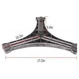 DC97-15491A Washer Flange Shaft Assembly fit for Samsung WF330ANB WF330ANW WF331ANR WF331ANW WF350ANP WF350ANR WF350ANW WF407ANW WF409ANR WF409ANW WF410ANR WF410ANW WF419AAU WF419AAW prime&swift