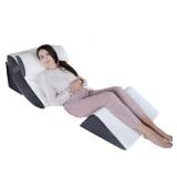 $170 K lbs Bed Wedge Pillow Chic Jacquard Cover Wedge Pillow for Sleeping and Acid Reflux, Heartburn (4 Piece Wedge Set)