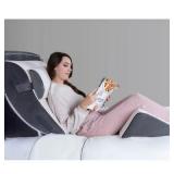 $170 K lbs Bed Wedge Pillow Chic Jacquard Cover Wedge Pillow for Sleeping and Acid Reflux, Heartburn (4 Piece Wedge Set)