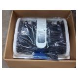 yoyomax Shiatsu Foot Massager with Heat & Ice Therapy, Plantar Fasciitis & Neuropathy Relief, Deep Kneading Shiatsu for Feet-Calf-Arm-Ankle Relaxation at Home/Office, Ideal for Women & Men-White